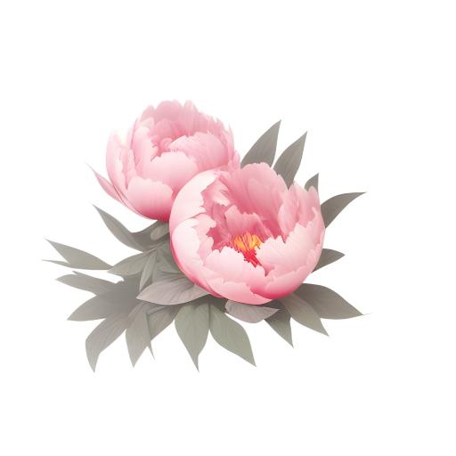 牡丹花芍药免抠(2048x2048)