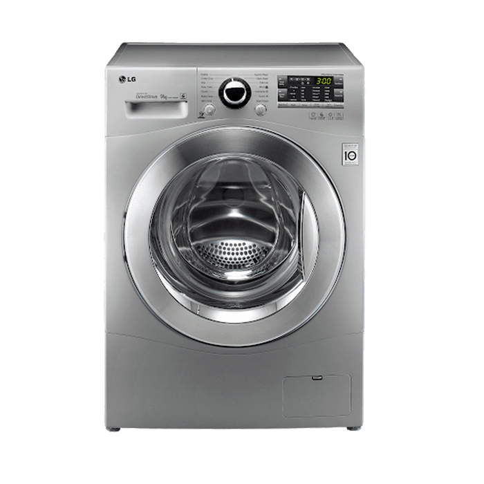 免抠银色洗衣机实物图片