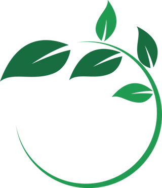 少儿兴趣班绿色植物卡通素材