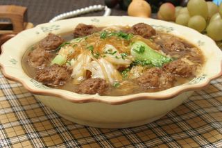 53  白菜粉条炖丸子-国客大酒店