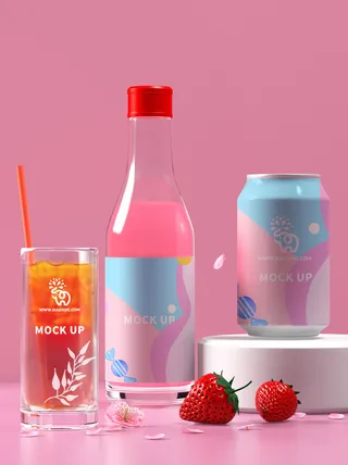 包装智能贴图样机VI效果PSD素材