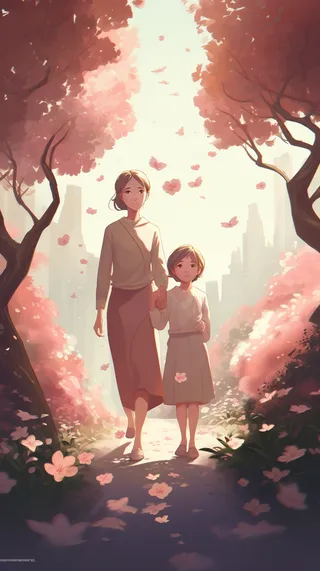 母亲 温馨 节日 爱护 温柔