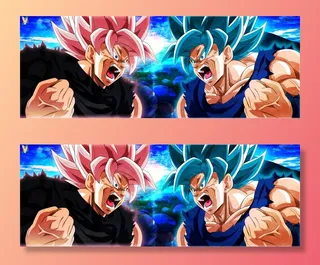 龙珠超-黑悟空&超蓝悟空