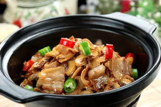 煲类火锅川菜特色菜香锅小蘑菇