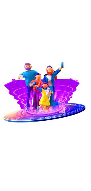 双十一购物狂欢人群