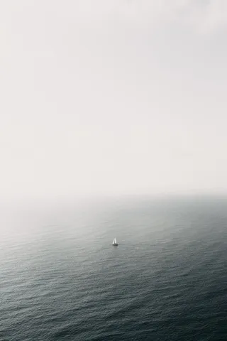 一望无际的海面