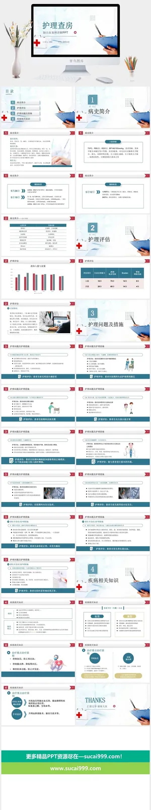 疾病脑出血PPT模板