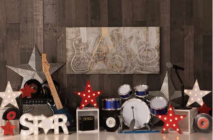 儿童照相拼接背景