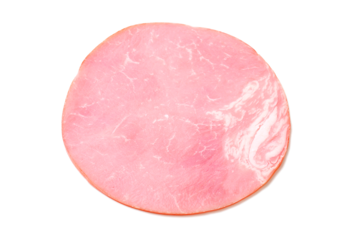 香肠片粉色食物