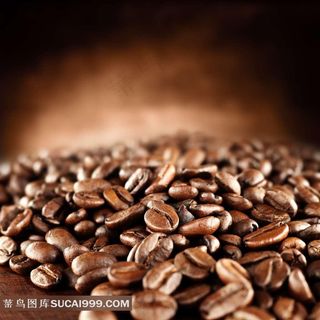 咖啡豆特写素材