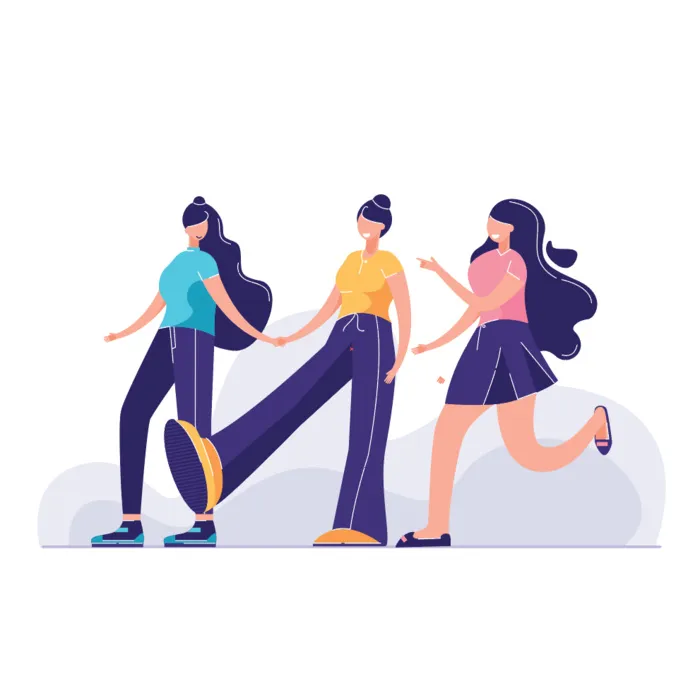 女性人物插画