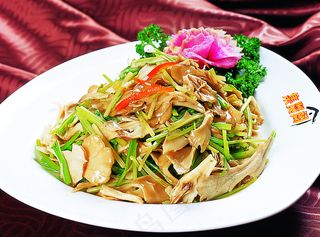 DJCXCL-6163麦芹炒蘑菇