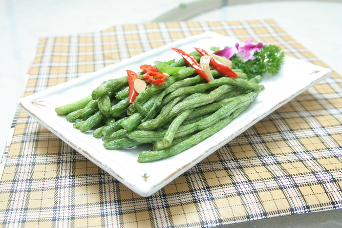 小炒四季豆 16元 (3)