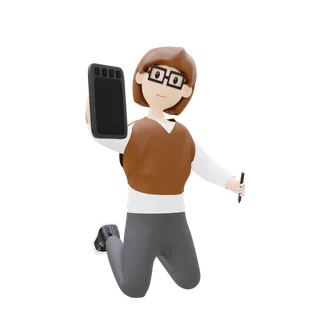 设计师人物招聘模型免扣元素