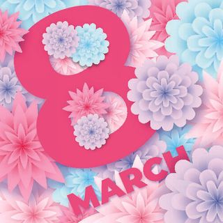 三八妇女节女神节背景