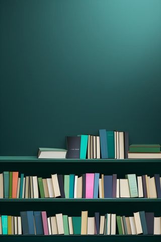 暗底黑板书籍背景