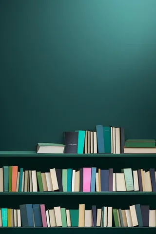 暗底黑板书籍背景