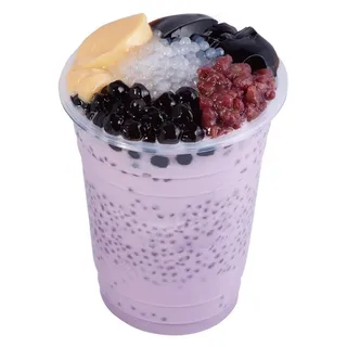 紫薯烧仙草奶茶图片（免抠图）