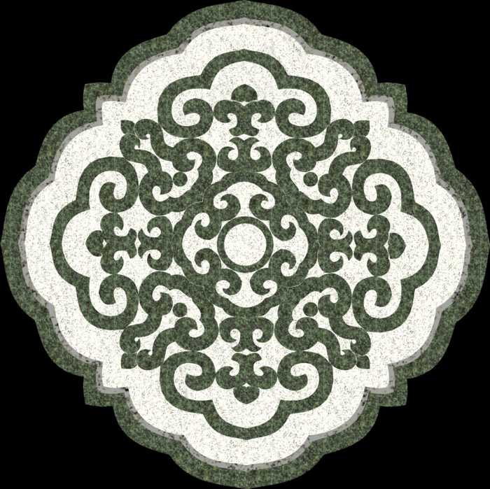 地面拼花瓷砖装饰拼花图案