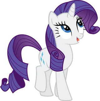 紫色马卡通素材