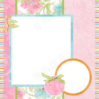 花边相框素材图片下载