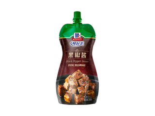 味好美黑椒酱超市商品白底图免抠实物摄影png格式图片透明底