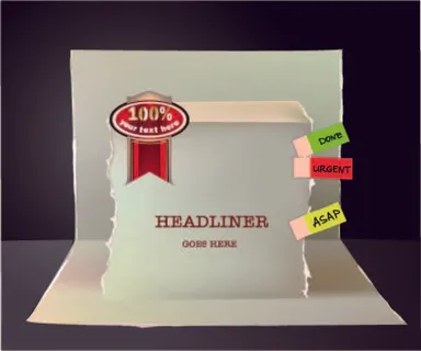 免抠包装标签设计