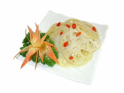 橙汁藕片 橙汁藕片