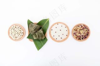 端午简约留白背景