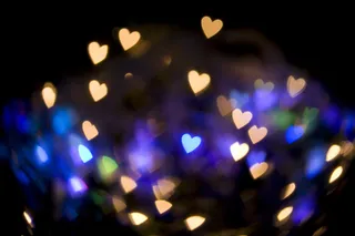 单反大光圈虚化光斑摄影设计素材背景