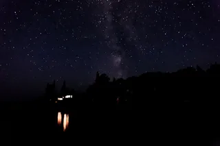 高清唯美星空夜空城市夜景