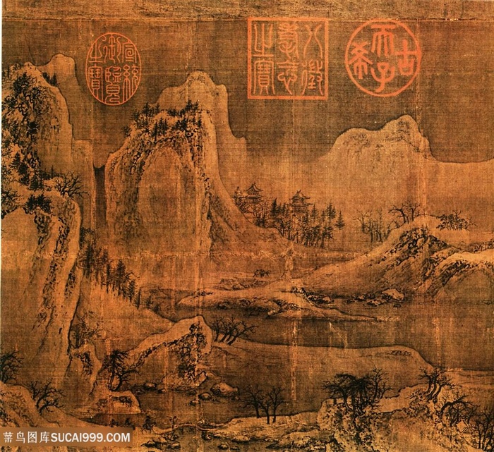 中国风界画山水图162