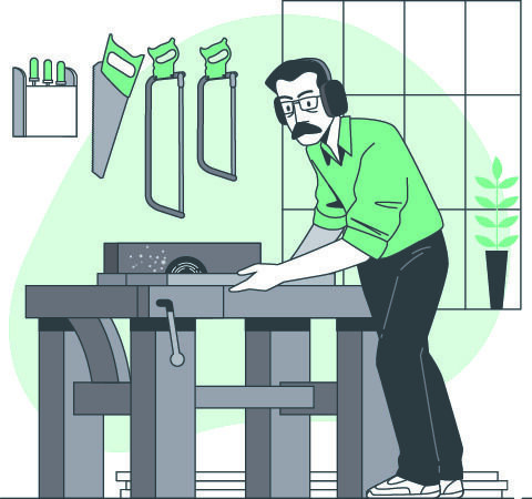 扁平化人物场景办公互联网等距ai矢量设计网页海报UI素材插画