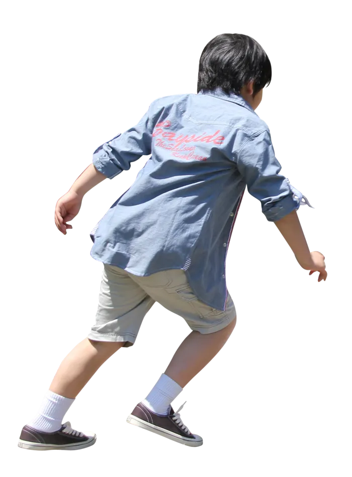 亚裔儿童人物免扣素材
