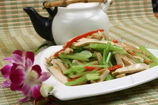 香芹炒香干