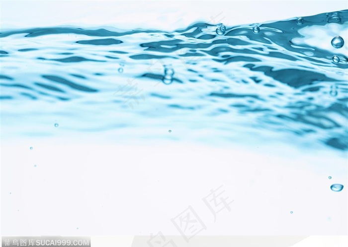 清纯水韵-蓝色的水纹