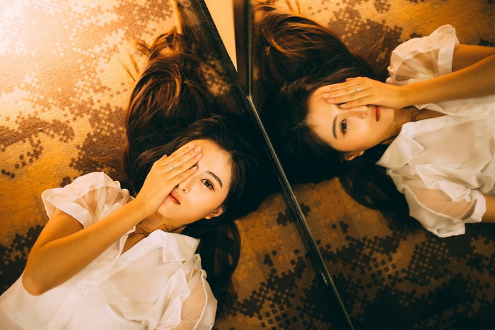 摄影图片人物美女模特照片