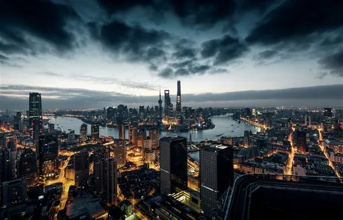 美丽的上海外滩风景素材 美丽的上海外滩风景素材