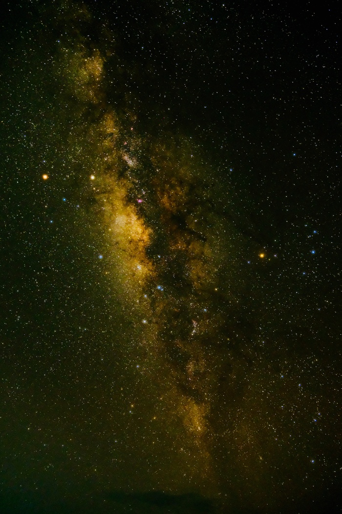 黑色星空摄影素材