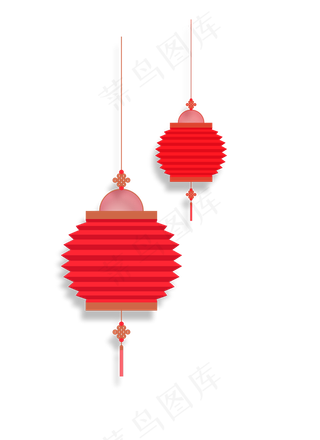 喜庆节日灯笼中秋节过年