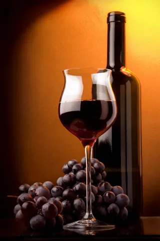 葡萄红酒图片下载