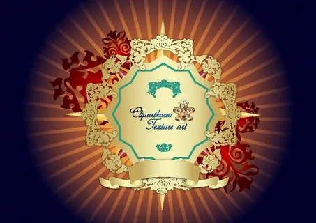 简约风古典名片海报边框图框插画插图素材AI矢量图 (1)