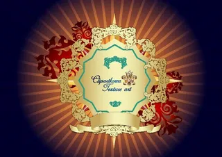 简约风古典名片海报边框图框插画插图素材AI矢量图 (1)