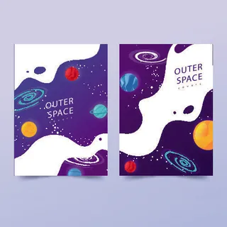 太空宇航员插画