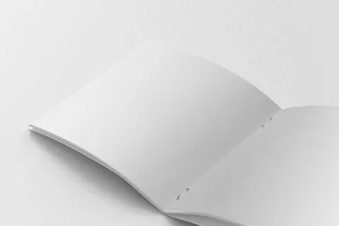 简约画册样机