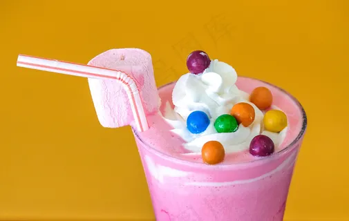 清新夏日夏季饮品摄影照片