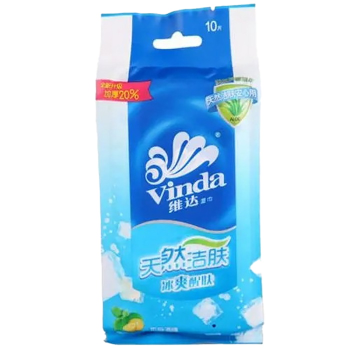 维达VW1001B去菌湿巾10片超市商品白底图免抠实物摄影png格式图片透明底