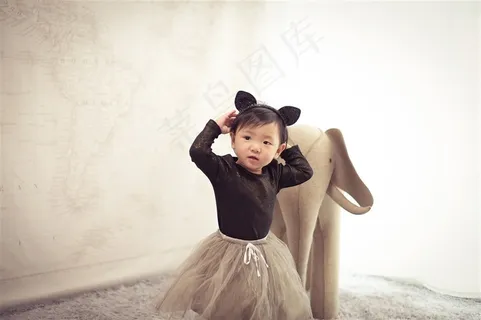 可爱宝贝摄影图片