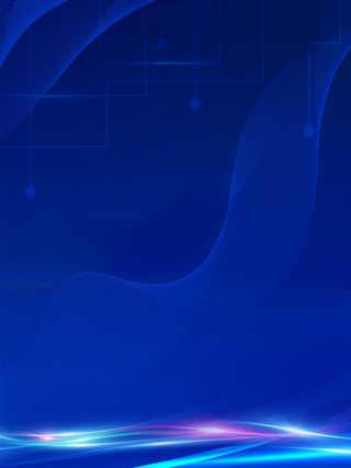 蓝色科技大气背景