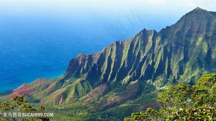 海岛海景风景画壁纸